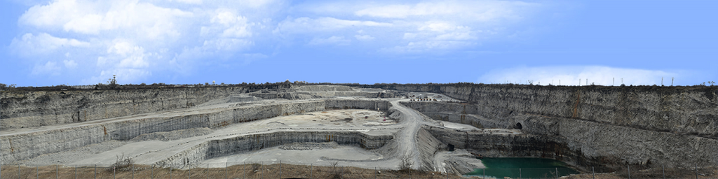 Limestone Quarry near Chicago