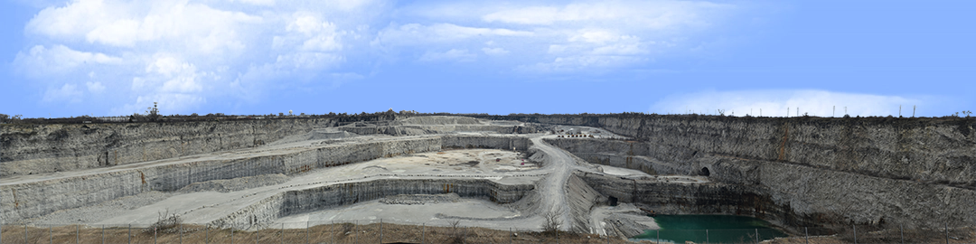 Limestone Quarry near Chicago