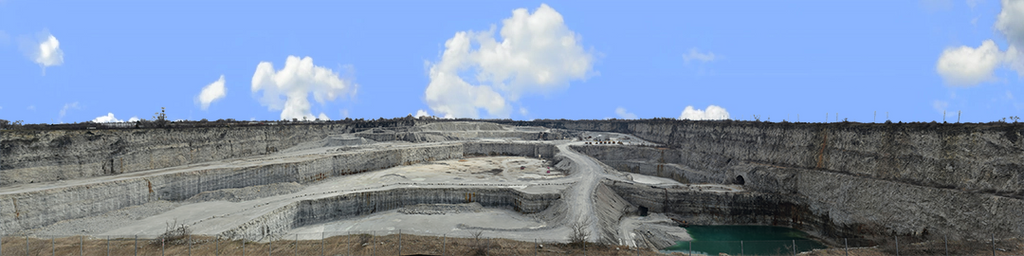Limestone Quarry near Chicago