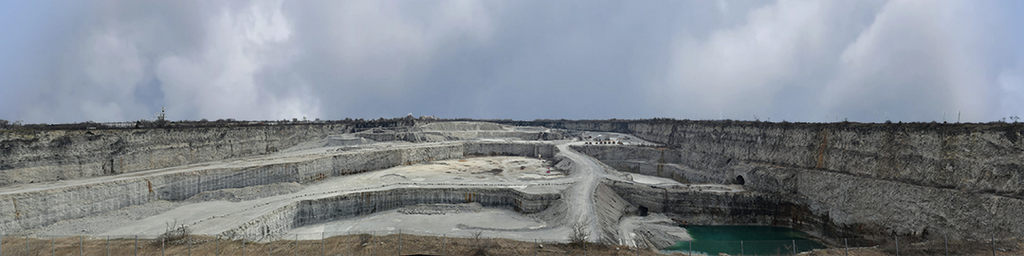 Limestone Quarry near Chicago
