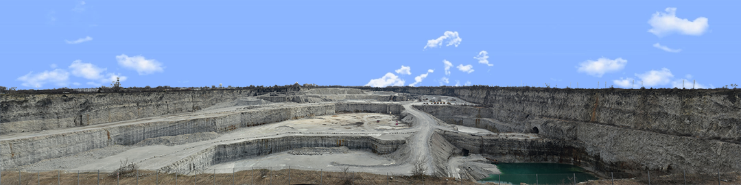 Limestone Quarry near Chicago