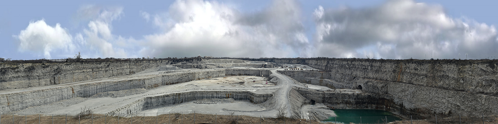 Limestone Quarry near Chicago