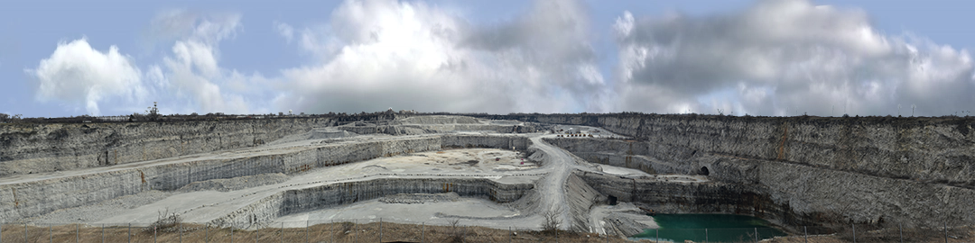 Limestone Quarry near Chicago