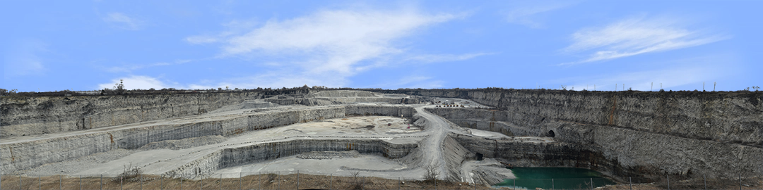 Limestone Quarry near Chicago