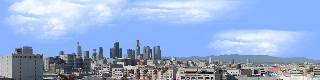 Los Angeles Skyline from the Southwest