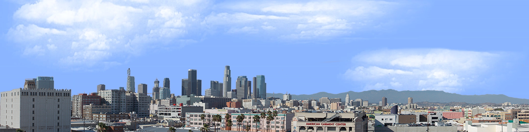 Los Angeles Skyline from the Southwest