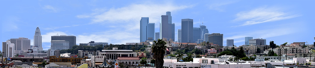 Los Angeles Skyline from Old China Town