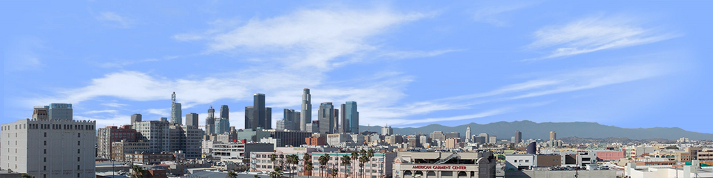 Los Angeles Skyline from the Southwest