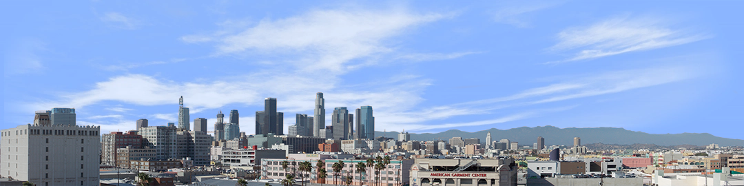 Los Angeles Skyline from the Southwest