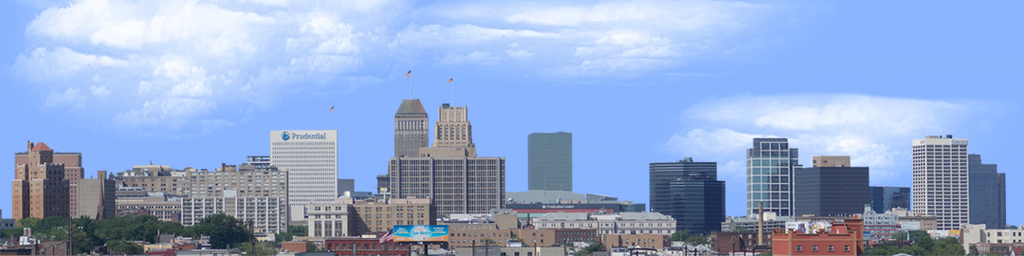 Newark NJ from the South