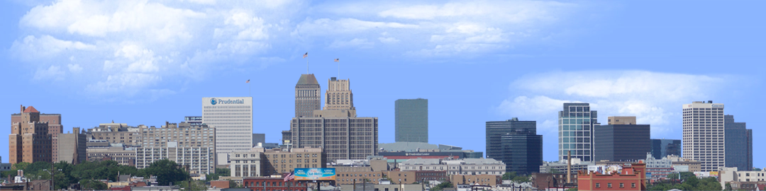 Newark NJ from the South