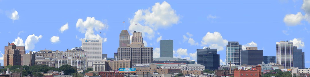 Newark NJ from the South