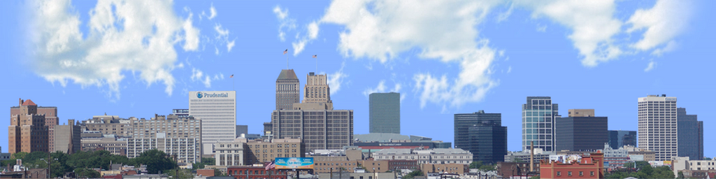 Newark NJ from the South