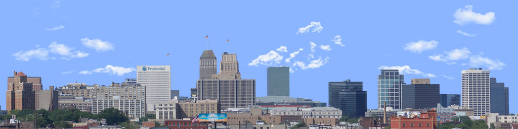 Newark NJ from the South