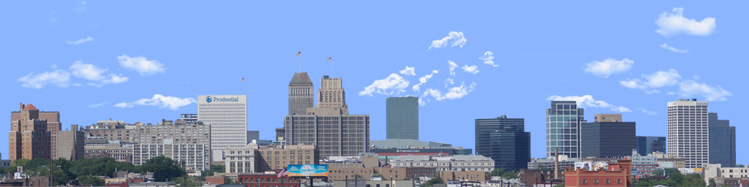 Newark NJ from the South