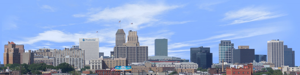 Newark NJ from the South