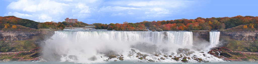 Niagra Falls in Autumn