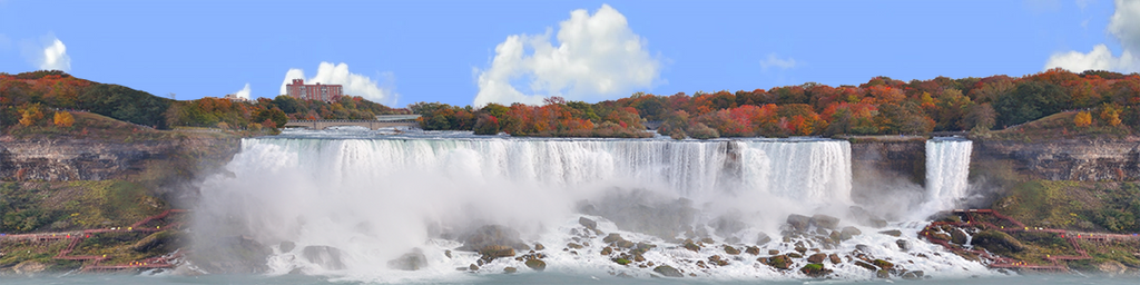Niagra Falls in Autumn