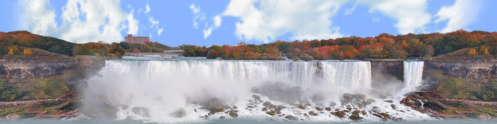 Niagra Falls in Autumn