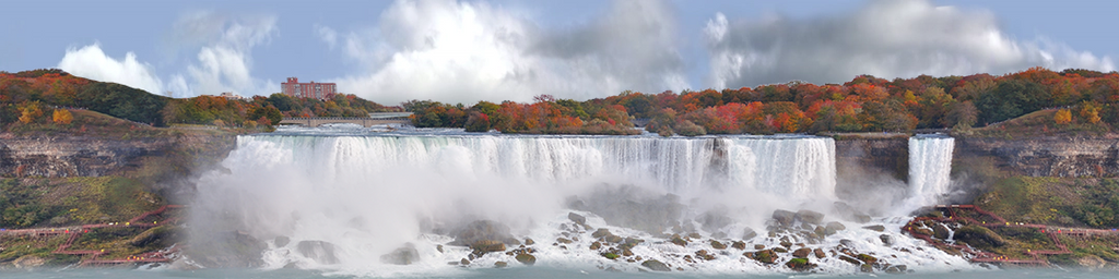 Niagra Falls in Autumn