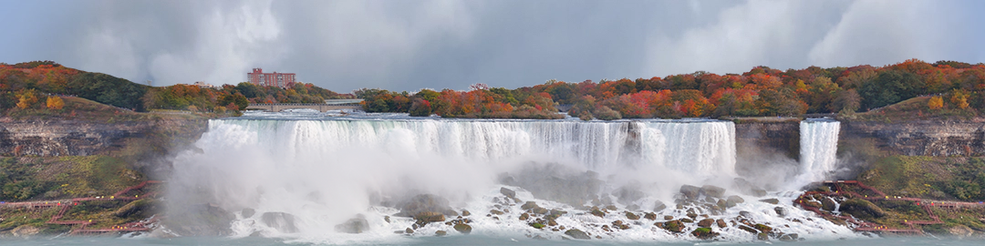 Niagra Falls in Autumn