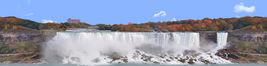 Niagra Falls in Autumn