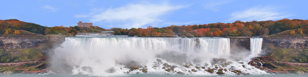 Niagra Falls in Autumn