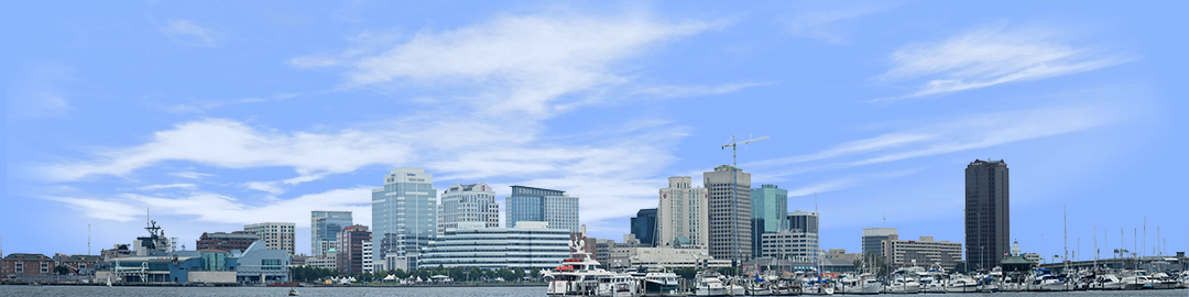 Norfolk Skyline from Harbor Court