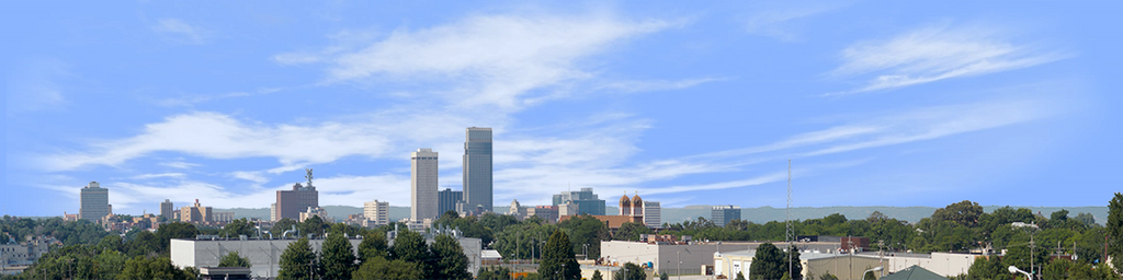 Ohmaha Skyline from the South left