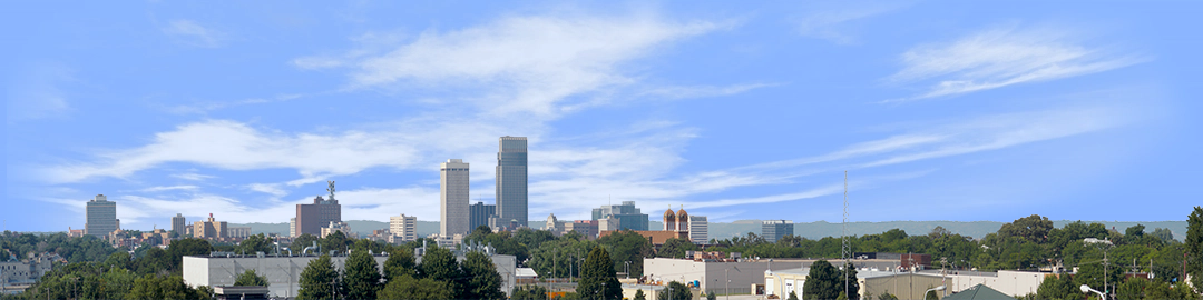 Ohmaha Skyline from the South left
