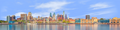 Philadelphia Skyline With Piers