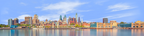 Philadelphia Skyline With Piers