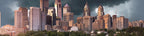 Philadelphia Skyline Near Sunset