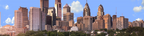 Philadelphia Skyline Near Sunset