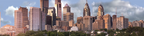 Philadelphia Skyline Near Sunset