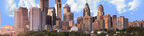 Philadelphia Skyline Near Sunset