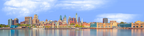 Philadelphia Skyline With Piers