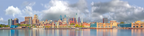 Philadelphia Skyline With Piers
