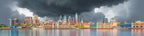 Philadelphia Skyline With Piers