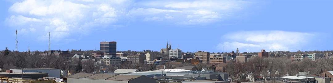 Sioux Falls Skyline Late Fall