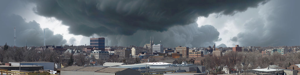 Sioux Falls Skyline Late Fall