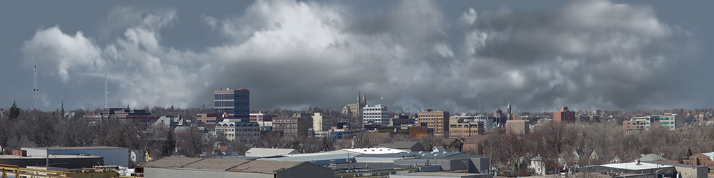 Sioux Falls Skyline Late Fall