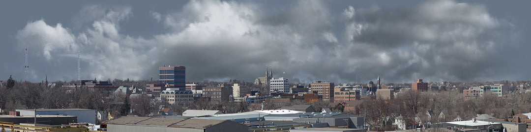Sioux Falls Skyline Late Fall