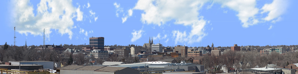 Sioux Falls Skyline Late Fall
