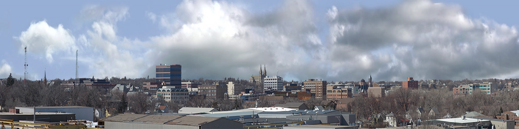 Sioux Falls Skyline Late Fall