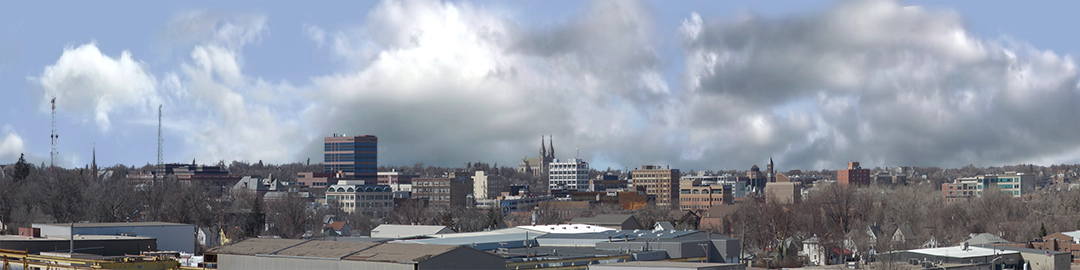 Sioux Falls Skyline Late Fall