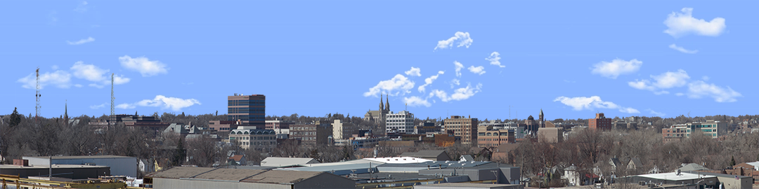 Sioux Falls Skyline Late Fall
