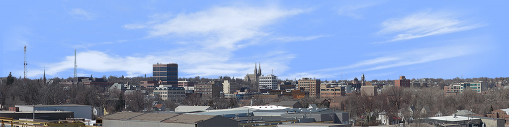 Sioux Falls Skyline Late Fall