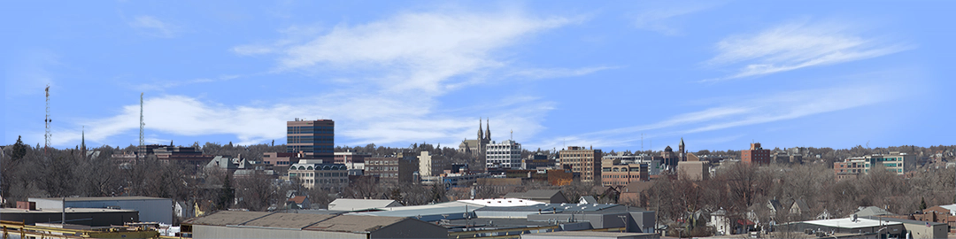 Sioux Falls Skyline Late Fall