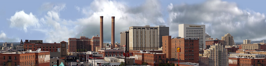 Springfield Massachussettes from the West no River